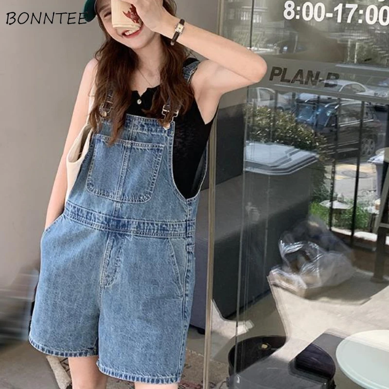 Rompers Women Retro Young All-match Simple Female Ins Hot Sale Ulzzang Leisure Popular Summer Wide Leg Chic Loose New Students
Rompers Women Retro Young All-match Simple Female Ins Hot Sale Ulzzang Leisure Popular Summer Wide Leg Chic Loose New Students