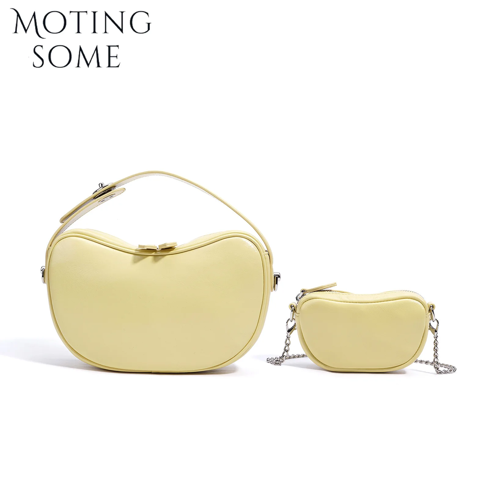 Motingsome 2 Pcs Set Women Bags 2025 Pea Bag Sheepskin Cashew Bag Luxury Lady Mini Purses Niche Design Shoulder Messenger Tote
Motingsome 2 Pcs Set Women Bags 2025 Pea Bag Sheepskin Cashew Bag Luxury Lady Mini Purses Niche Design Shoulder Messenger Tote