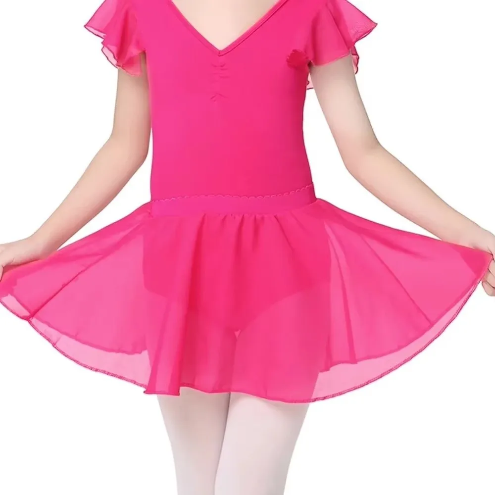 Dance Wear Elastics Waist Ballet Skirt Professional Chiffon Dance Training Wear Short Practice Skirt for Toddler Kids
Dance Wear Elastics Waist Ballet Skirt Professional Chiffon Dance Training Wear Short Practice Skirt for Toddler Kids