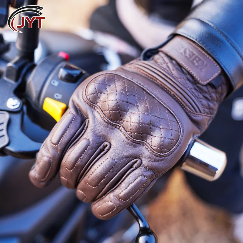 Leather Gloves Men Motorcycle Touchscreen Gloves Goatskin Rock Biker Moto Protective Glove Motocross Bicycle Riding Gloves
Leather Gloves Men Motorcycle Touchscreen Gloves Goatskin Rock Biker Moto Protective Glove Motocross Bicycle Riding Gloves