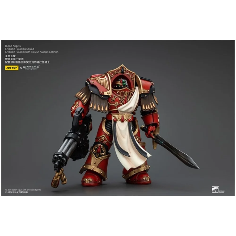 JOYTOY Warhammer "The Horus Heresy" Blood Angels Crimson Paladins Squad Crimson Paladin With Iliastus Assault Cannon Figure Doll
JOYTOY Warhammer "The Horus Heresy" Blood Angels Crimson Paladins Squad Crimson Paladin With Iliastus Assault Cannon Figure Doll