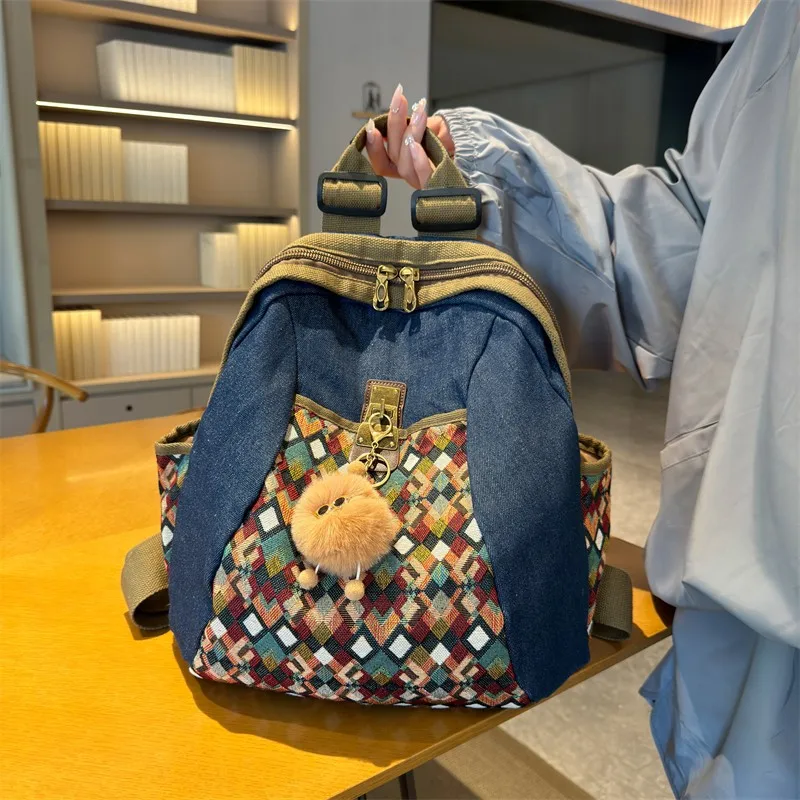 Женский легкий повседневный джинсовый рюкзак mochila bolsos de mujer школьная сумка mochila mujer сумки для женщин сумка женская 이타피
Женский легкий повседневный джинсовый рюкзак mochila bolsos de mujer школьная сумка mochila mujer сумки для женщин сумка женская 이타피