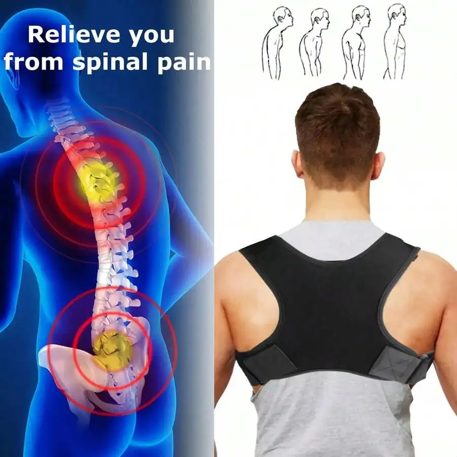 Adjustable Back Support Belt for Men & Women – Breathable, Comfortable Posture Corrector with Shoulder-Opening Design
Adjustable Back Support Belt for Men & Women – Breathable, Comfortable Posture Corrector with Shoulder-Opening Design