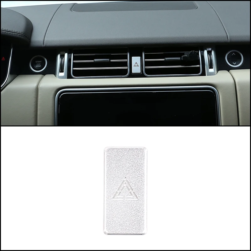 For Land Rover Range Rover Sport Vogue Velar Evoque Discovery 5 Sport Car Double Flash Emergency Light Switch Button Trim Cover
For Land Rover Range Rover Sport Vogue Velar Evoque Discovery 5 Sport Car Double Flash Emergency Light Switch Button Trim Cover