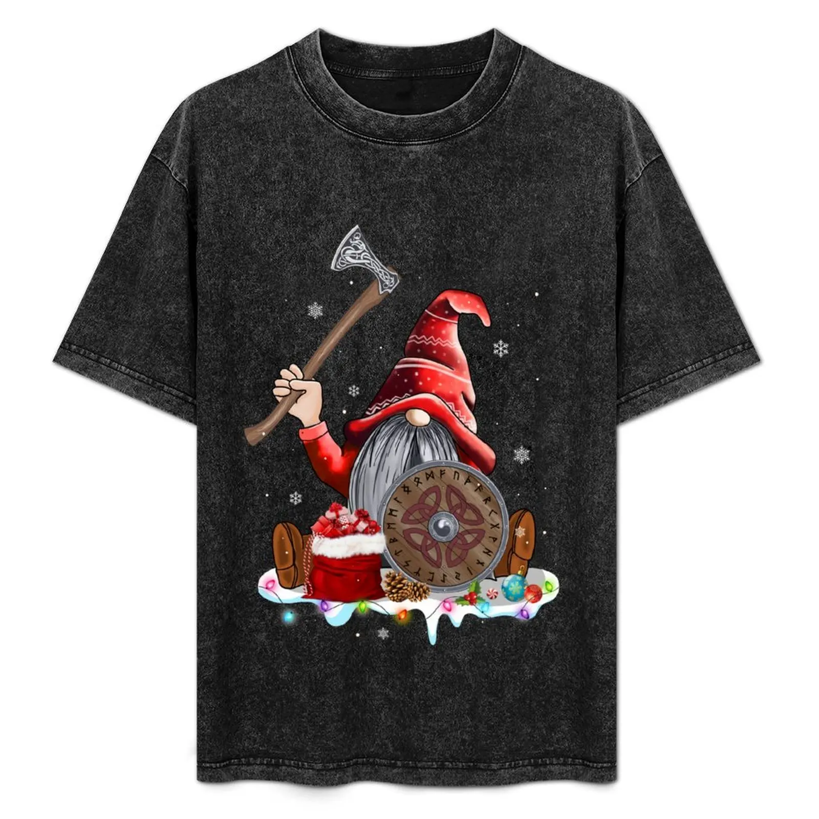 Norse Mythology Xmas Red Hat Gnome Beard Viking Weapons Christmas T-Shirt Breathable Workout Short Sleeve Top
Norse Mythology Xmas Red Hat Gnome Beard Viking Weapons Christmas T-Shirt Breathable Workout Short Sleeve Top