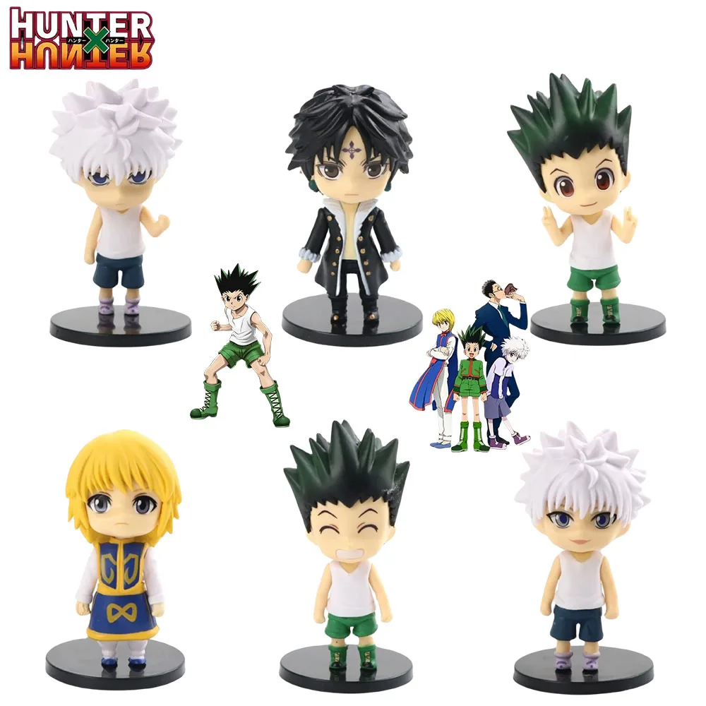 Random 1Pc 10cm Hunter x Hunter Action Figure Toys PVC Cartoon Jay Flix Hisoka Kurapika Model Animation Doll Toys Kid Gift
Random 1Pc 10cm Hunter x Hunter Action Figure Toys PVC Cartoon Jay Flix Hisoka Kurapika Model Animation Doll Toys Kid Gift
