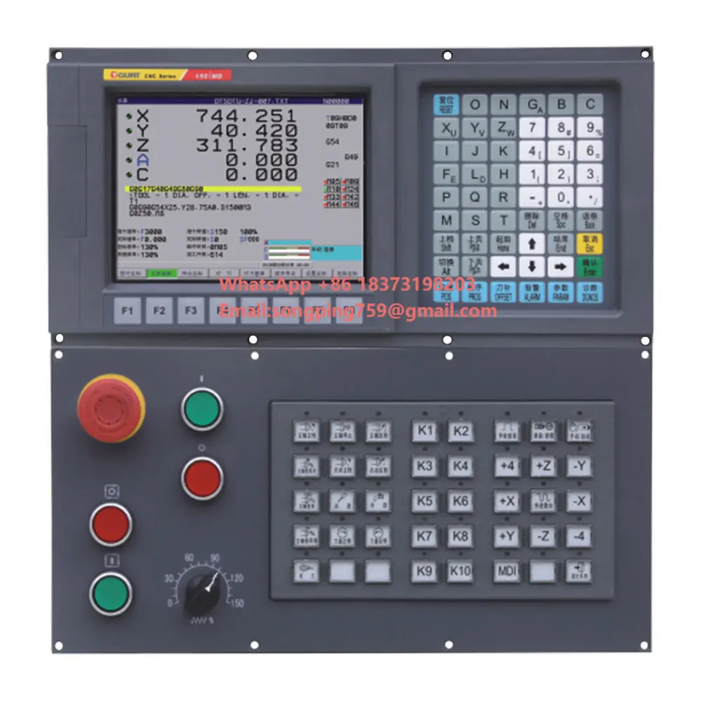 Система ЧПУ GUNT-130iMe для фрезерного станка, контроллер ЧПУ, обрабатывающий центр с ЧПУ
Система ЧПУ GUNT-130iMe для фрезерного станка, контроллер ЧПУ, обрабатывающий центр с ЧПУ