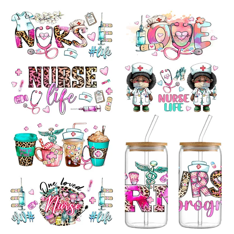 Cross-border transfer stickers for Coca-Cola Cup Cute Nurse Theme UVDTF crystal label 16oz Cup stickers spot wholesale
Cross-border transfer stickers for Coca-Cola Cup Cute Nurse Theme UVDTF crystal label 16oz Cup stickers spot wholesale