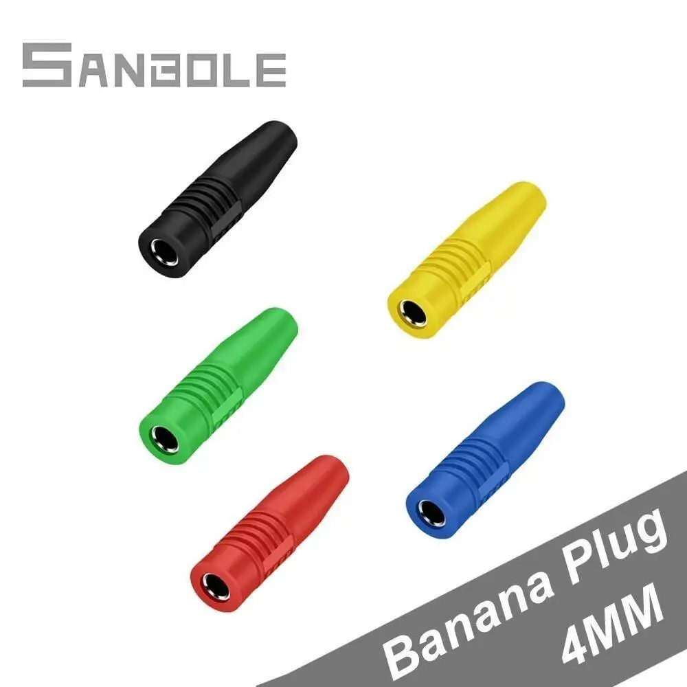 20pcs Copper 4mm Banana Plug Female Head Insert Connection Insulated Jack Plug Wire Solder Connector
20pcs Copper 4mm Banana Plug Female Head Insert Connection Insulated Jack Plug Wire Solder Connector