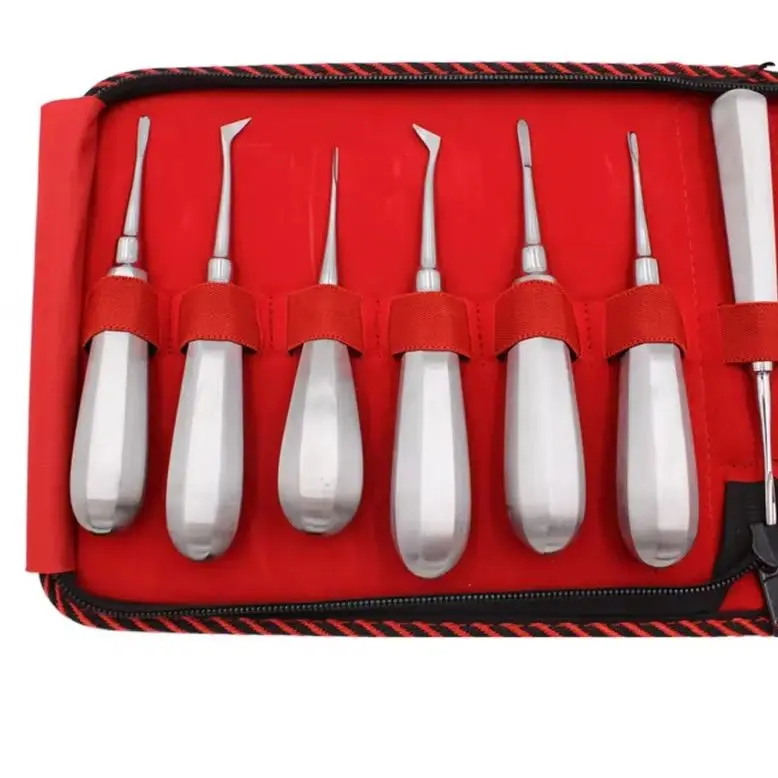 Kit Stainless Steel Dental Lift Minimally Invasive Tooth Extraction Straightening Curved Dental Lift Dentist Instruments Tool
Kit Stainless Steel Dental Lift Minimally Invasive Tooth Extraction Straightening Curved Dental Lift Dentist Instruments Tool