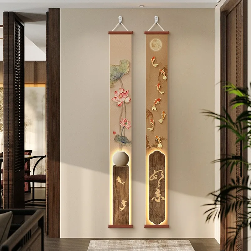 ✨Oriental Aesthetic Wall Art Scroll Koi Fish Slim Vertical scroll Painting for Home Entrance Study Office Aesthetic Room Decor
✨Oriental Aesthetic Wall Art Scroll Koi Fish Slim Vertical scroll Painting for Home Entrance Study Office Aesthetic Room Decor