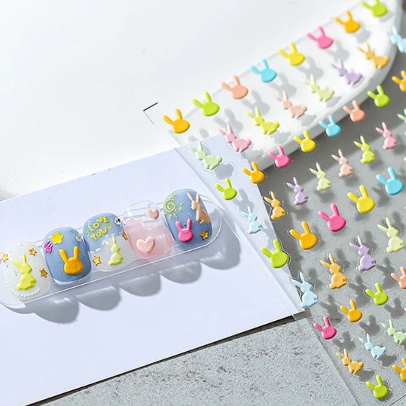 Bunny Love Heart Chick Easter Eggs Candy Tulip Flower Mushroom Rabbit Dog Cat Apple Nail Art Stickers Manicure Decoration Decals
Bunny Love Heart Chick Easter Eggs Candy Tulip Flower Mushroom Rabbit Dog Cat Apple Nail Art Stickers Manicure Decoration Decals