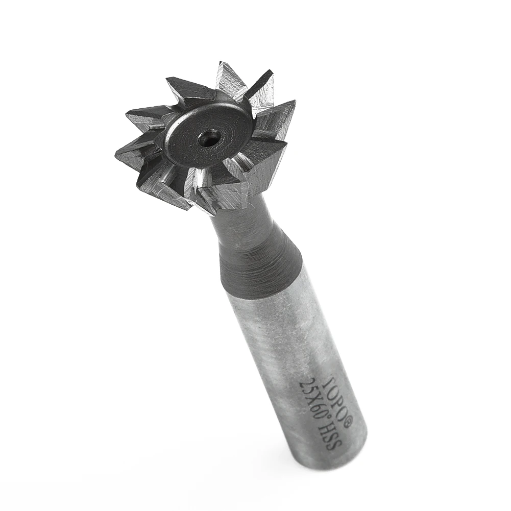 Professional Grade HSS 25mm 60 Degree Dovetail Cutter Milling End Mill Tool with Right Hand Cutting for Various Machining Needs
Professional Grade HSS 25mm 60 Degree Dovetail Cutter Milling End Mill Tool with Right Hand Cutting for Various Machining Needs