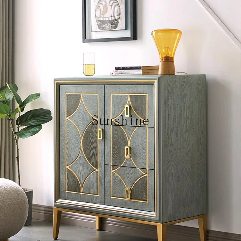 American dining side light luxury living room tea cabinet home modern simple kitchen multi-functional wall entrance
American dining side light luxury living room tea cabinet home modern simple kitchen multi-functional wall entrance
