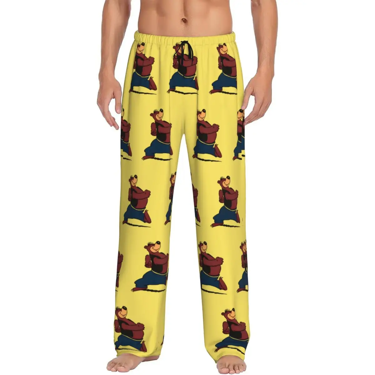 Custom Barneies Bear Pajama Pants Men Cartoons Sleepwear Lounge Sleep Bottoms Stretch with Pockets
Custom Barneies Bear Pajama Pants Men Cartoons Sleepwear Lounge Sleep Bottoms Stretch with Pockets