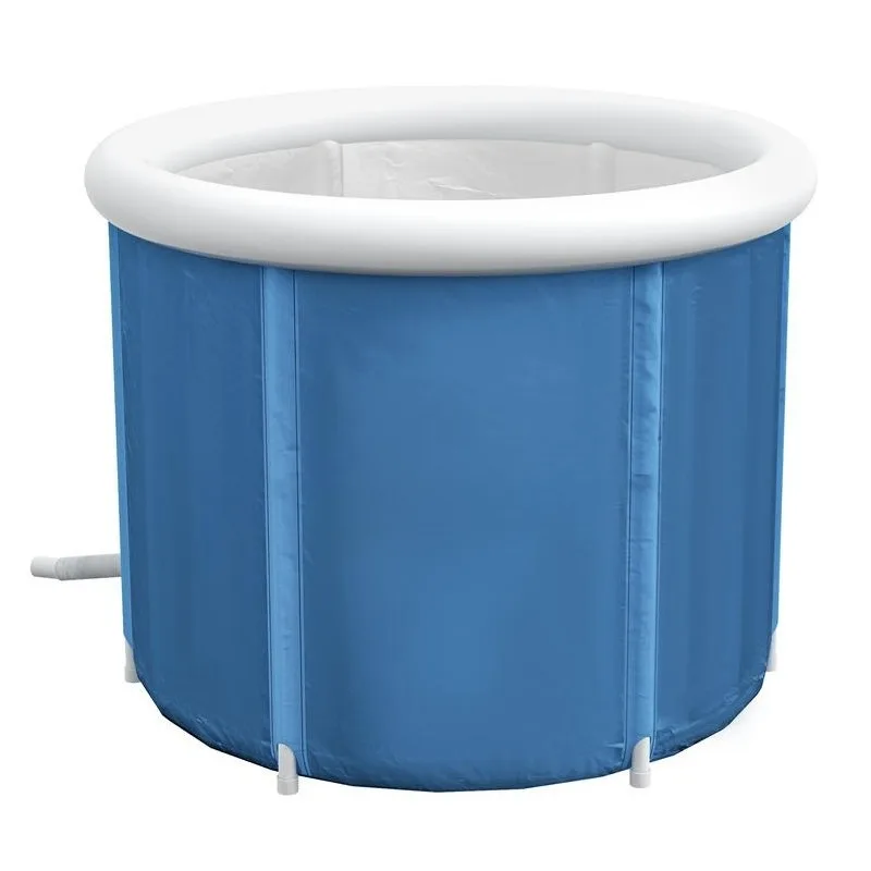 Cold Plunge Tub, Portable Ice Bath Cold Water Therapy Tub with Thermo Lid, Dark Blue
Cold Plunge Tub, Portable Ice Bath Cold Water Therapy Tub with Thermo Lid, Dark Blue