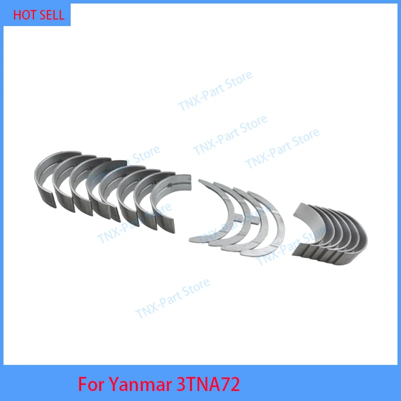 3TNA72 Crankshaft Main Bearing & Con Rod Bearing For Yanmar Engine Ring Overhaul Rebuild Kit
3TNA72 Crankshaft Main Bearing & Con Rod Bearing For Yanmar Engine Ring Overhaul Rebuild Kit