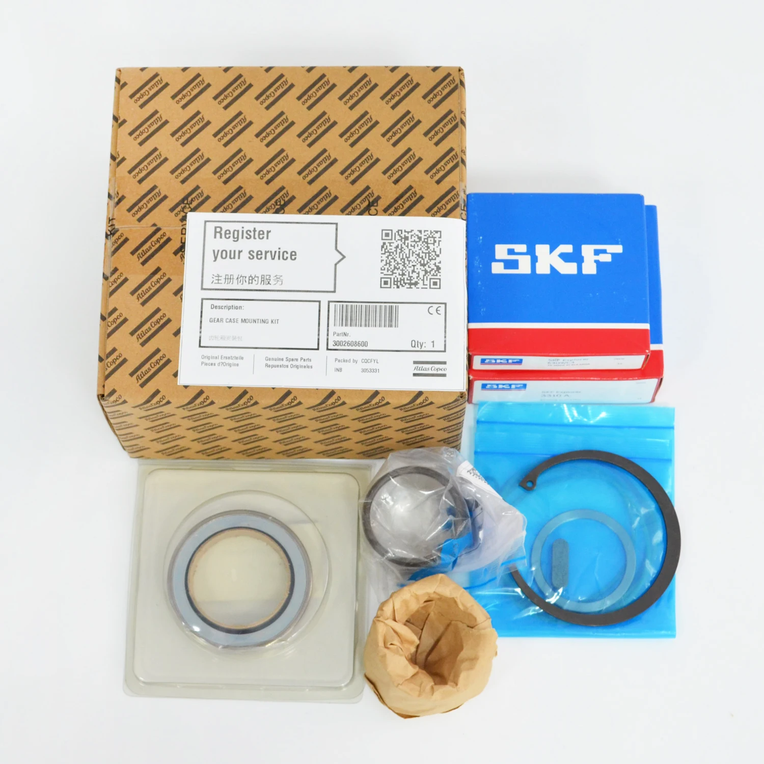 Atlas Copco Gear Installation Kit 3002608600 For Air Compressor XATS 350-XAHS 450
Atlas Copco Gear Installation Kit 3002608600 For Air Compressor XATS 350-XAHS 450