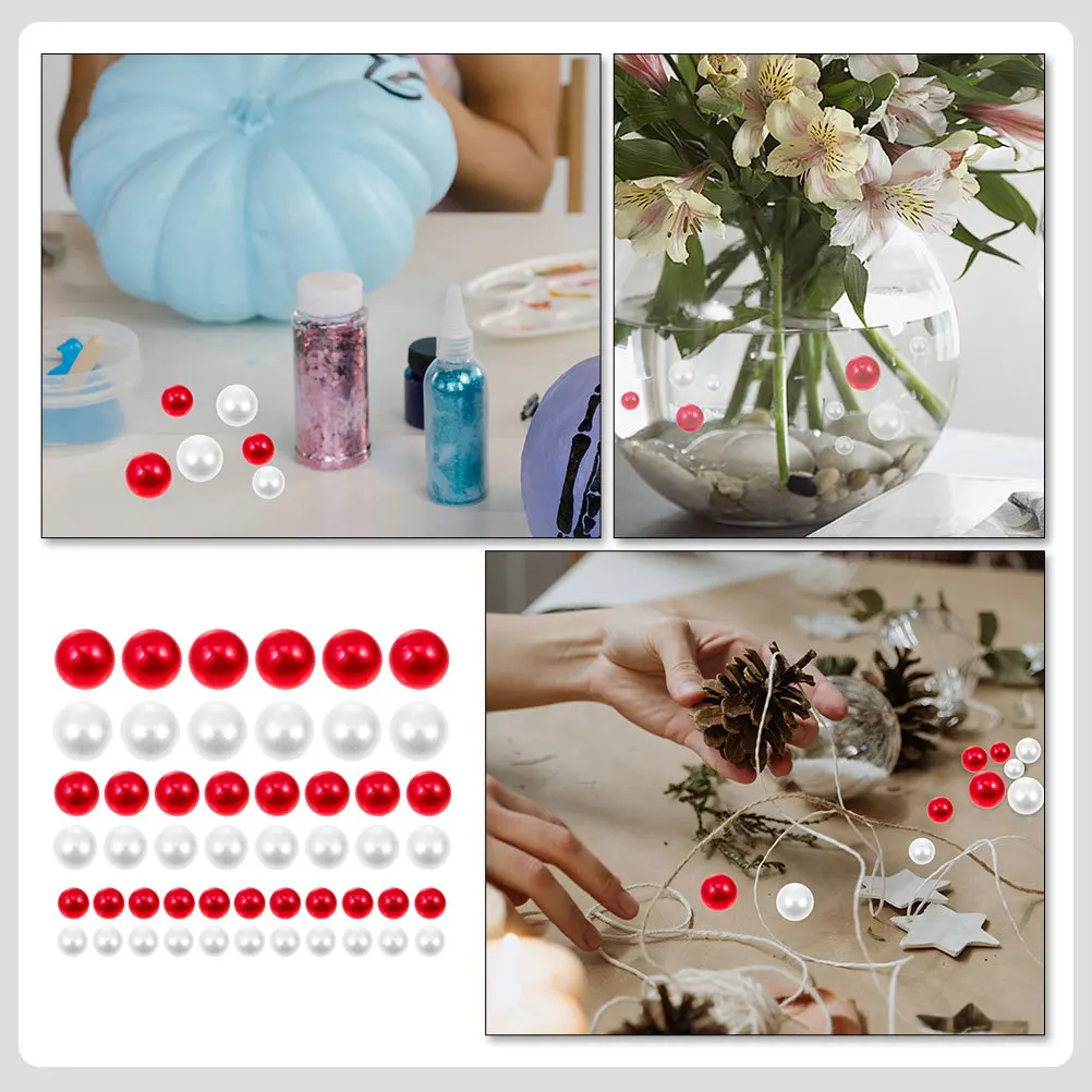 1000Pcs Artificial Pearls No Hole Floating Beads Vase Decoration DIY Craft Beads Decorative Filling Fake Pearl Decor
1000Pcs Artificial Pearls No Hole Floating Beads Vase Decoration DIY Craft Beads Decorative Filling Fake Pearl Decor