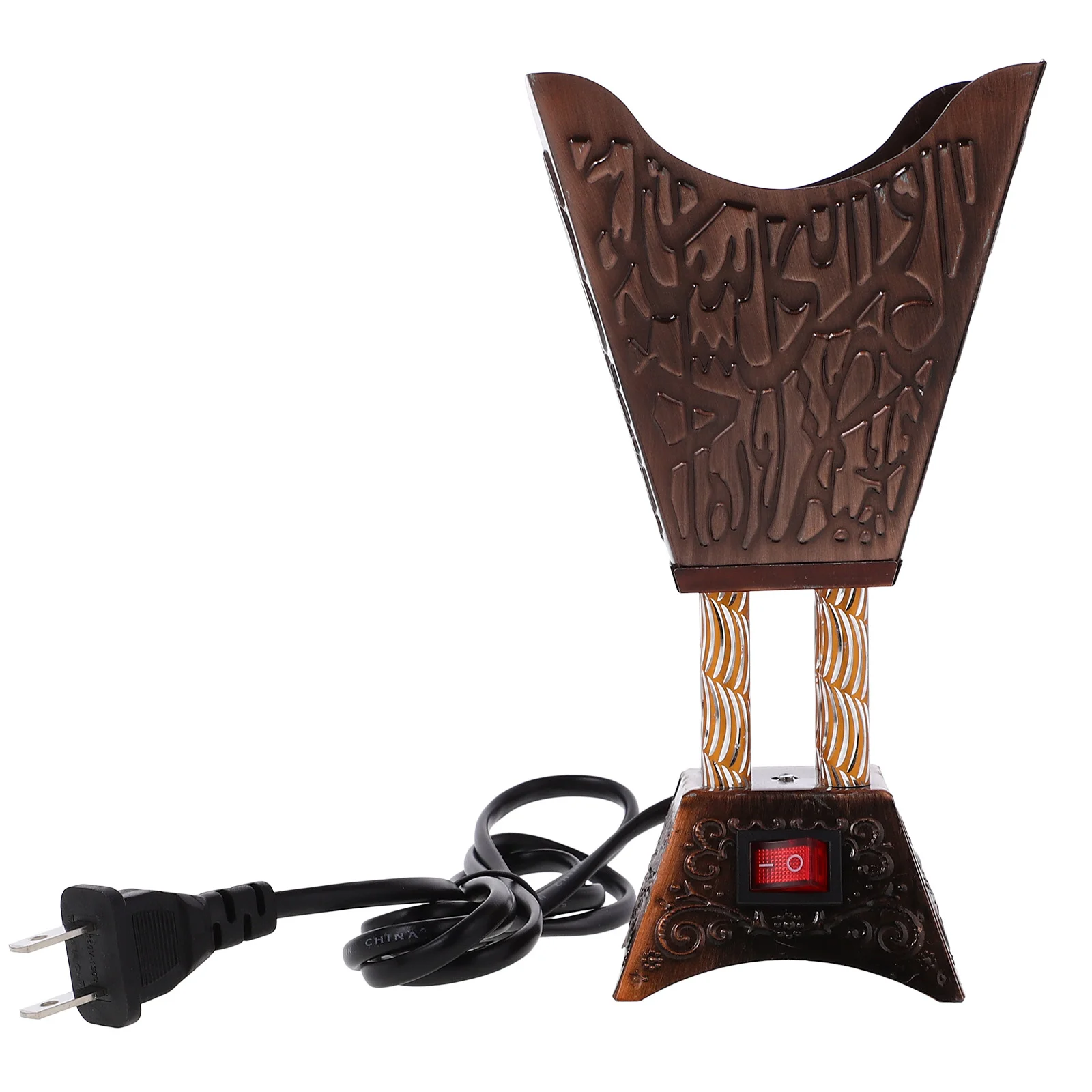 Portable Plug-in Incense Burner Retro Decor Cire Iron Holder Decorative Electric Censer
Portable Plug-in Incense Burner Retro Decor Cire Iron Holder Decorative Electric Censer
