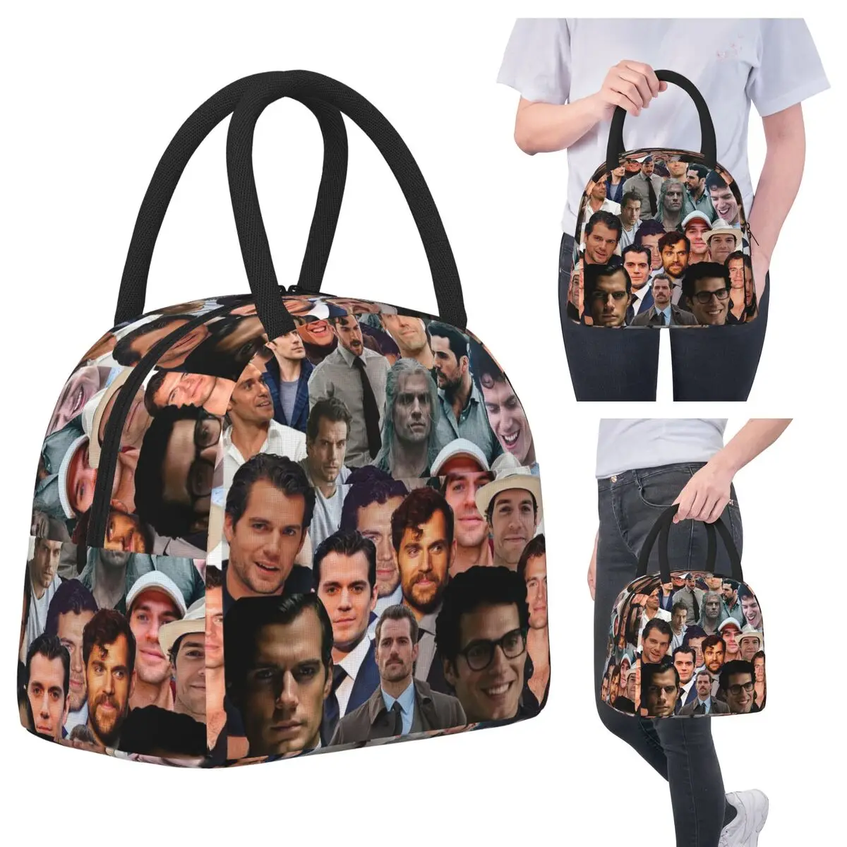 Henry Cavill Photo Collage 1 Insulated Lunch Bag for Kids School Cooler Thermal Food Box Tote Portable Lunch Boxes Container
Henry Cavill Photo Collage 1 Insulated Lunch Bag for Kids School Cooler Thermal Food Box Tote Portable Lunch Boxes Container