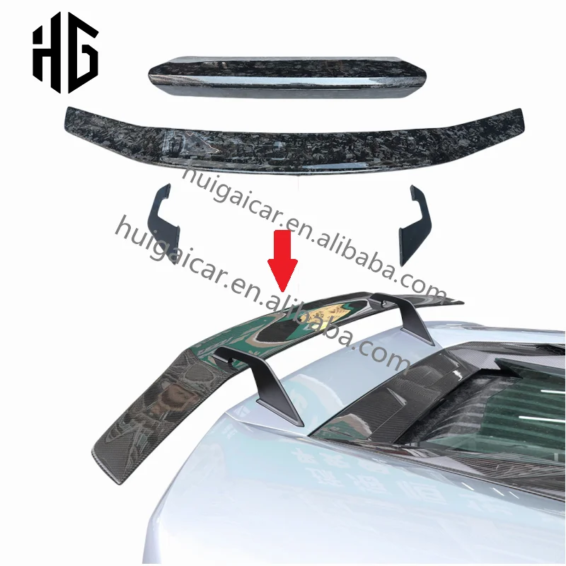 Forged Carbon Fiber Lp580 Lp610 Vors Style Rear Wing Spoiler for Lamborghini Huracan
Forged Carbon Fiber Lp580 Lp610 Vors Style Rear Wing Spoiler for Lamborghini Huracan