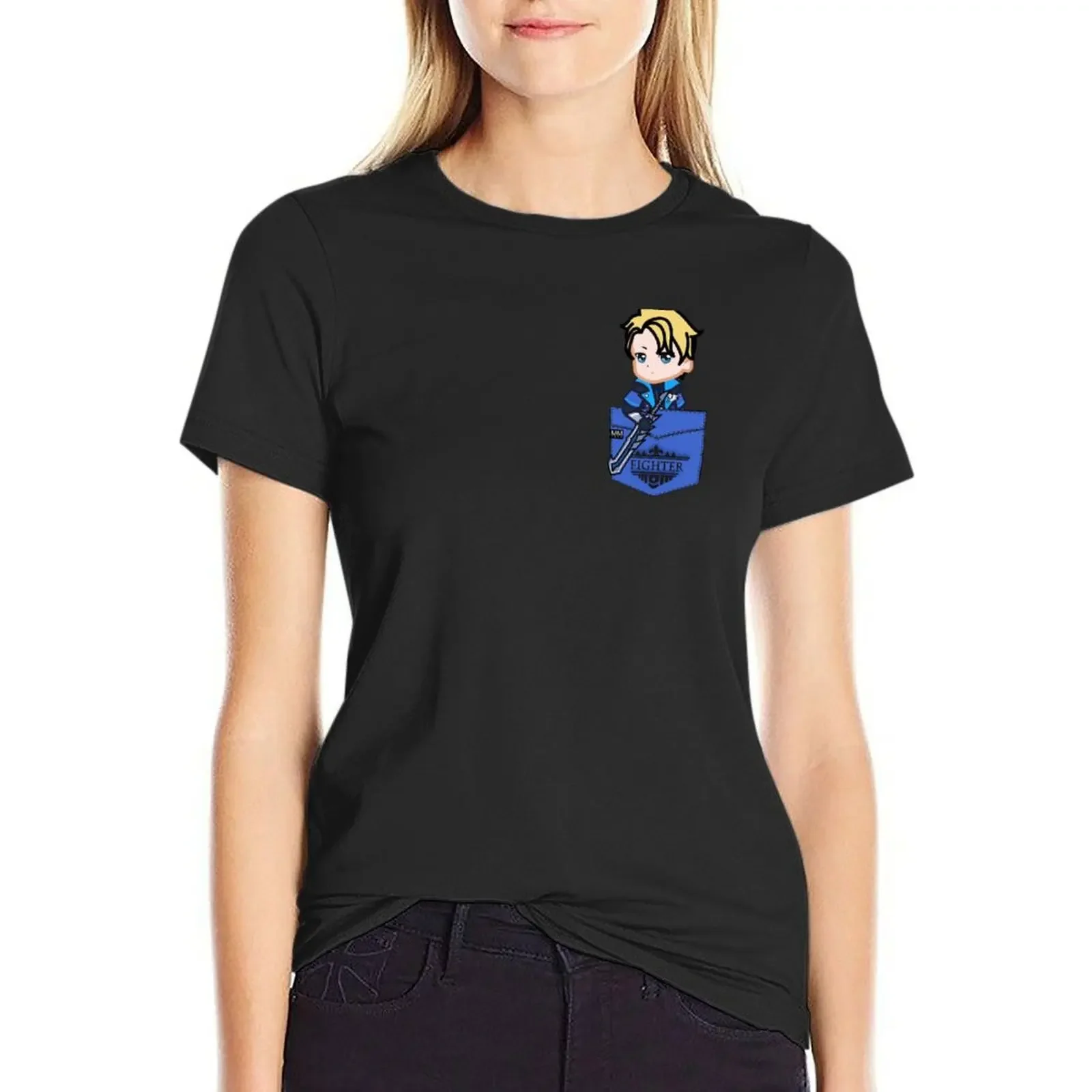 Mobile Legends Alucard Pouchie Shirt - In Pocket T-Shirt anime clothes vintage tshirts for Women
Mobile Legends Alucard Pouchie Shirt - In Pocket T-Shirt anime clothes vintage tshirts for Women