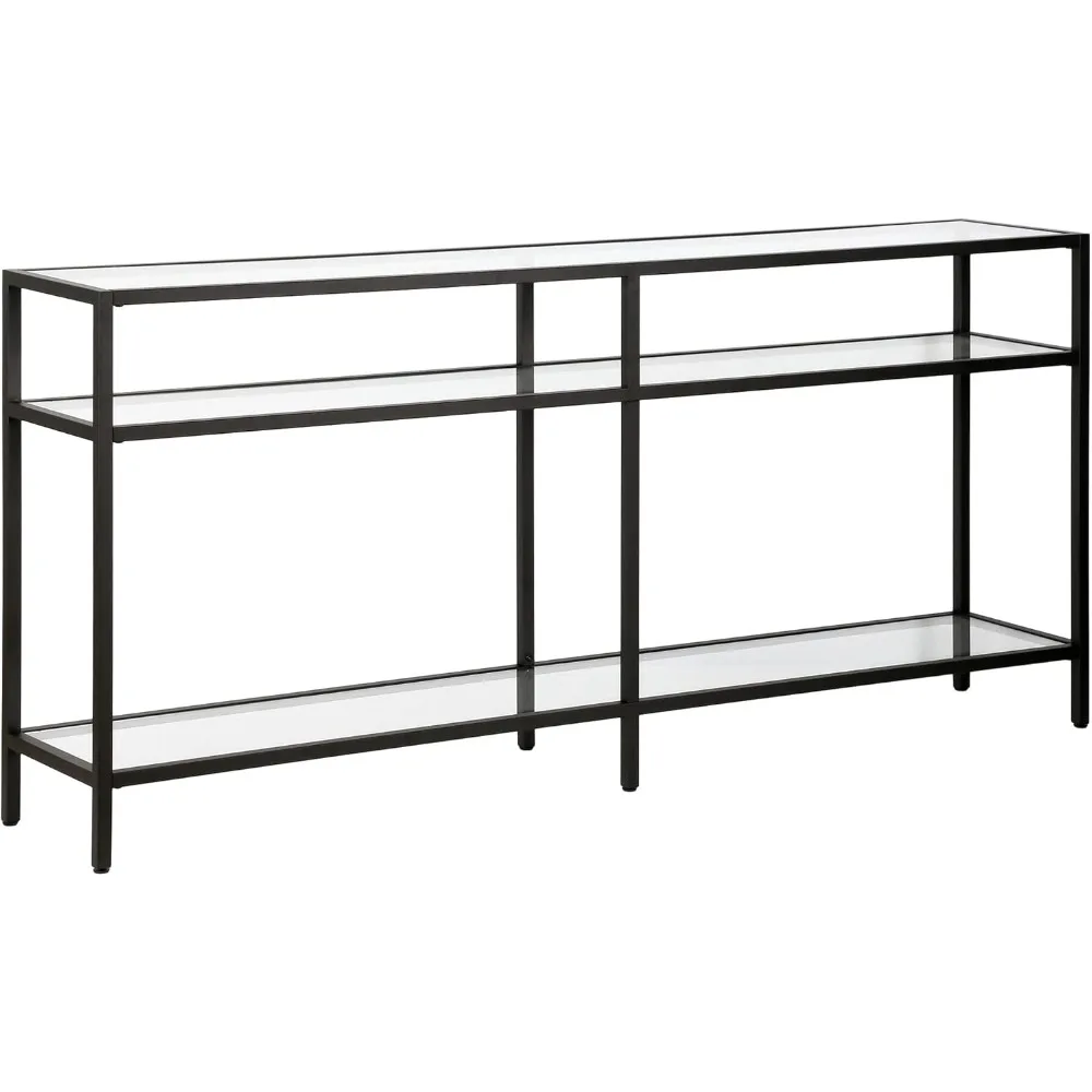64" Wide Rectangular Console Table in Blackened Bronze, Entryway Table, Accent Table for Living Room, Hallway
64" Wide Rectangular Console Table in Blackened Bronze, Entryway Table, Accent Table for Living Room, Hallway