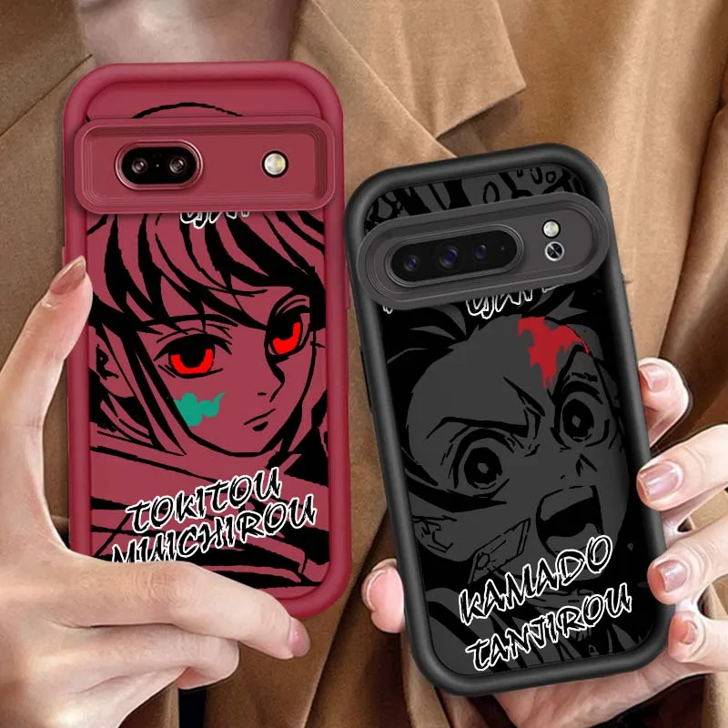 Anime Demon Slayer Comics Phone Case For Google Pixel 9 8A 8 7 7A Pro XL 5G Eye Ladder Soft TPU Shockproof Cover
Anime Demon Slayer Comics Phone Case For Google Pixel 9 8A 8 7 7A Pro XL 5G Eye Ladder Soft TPU Shockproof Cover