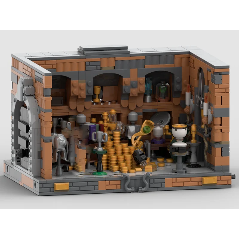 Модульный конструктор Famous Scene Moc: Модель «Чаша в хранилище Лестранж», технологичный набор для сборки, строительная игрушка, подарок на праздник
Модульный конструктор Famous Scene Moc: Модель «Чаша в хранилище Лестранж», технологичный набор для сборки, строительная игрушка, подарок на праздник