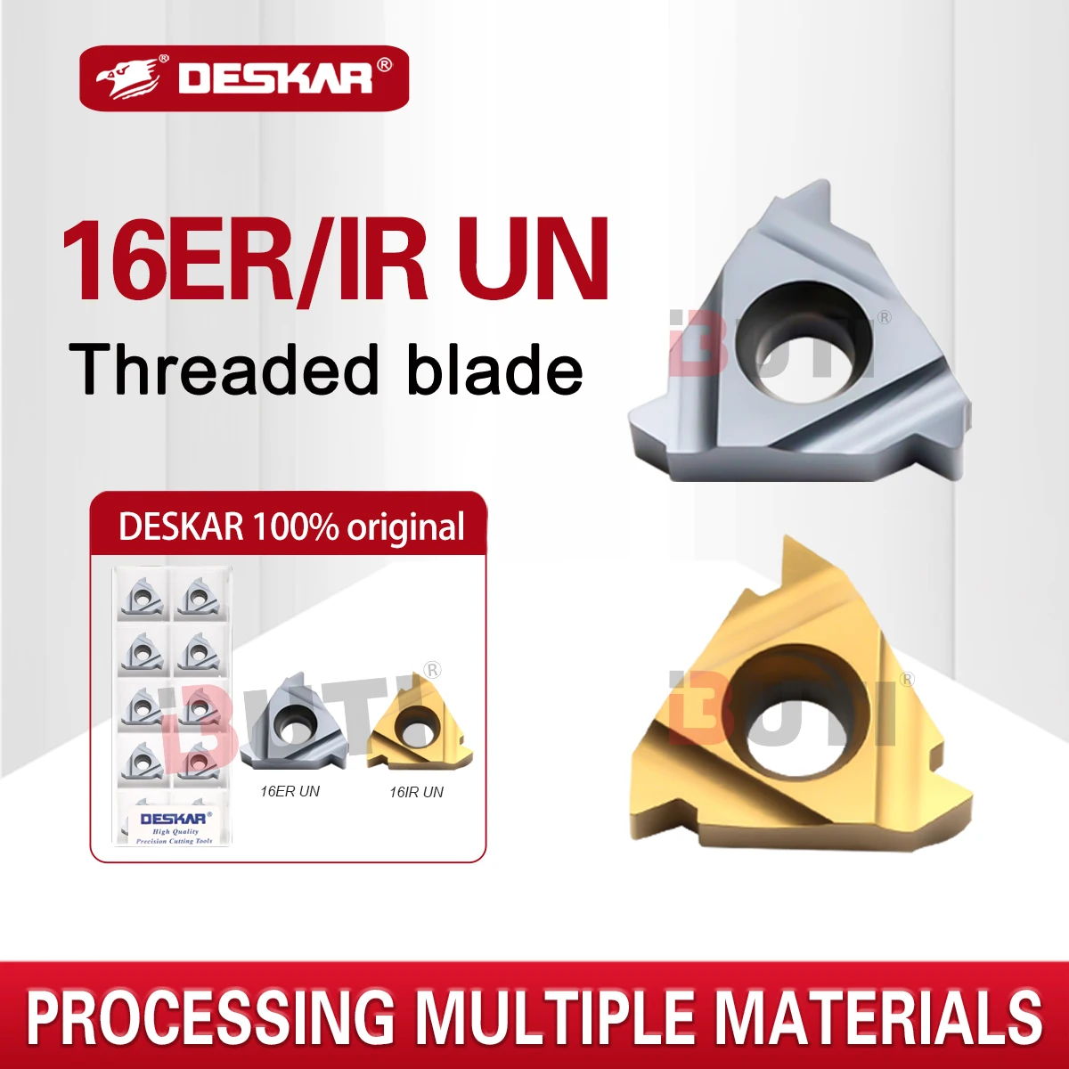 DESKAR 100% Original 16ER 16IR 8UN 10UN 12UN 16UN 20UN 24UN LDA LDC Internal And External Carbide Thread Turning Tool CNC Cutter
DESKAR 100% Original 16ER 16IR 8UN 10UN 12UN 16UN 20UN 24UN LDA LDC Internal And External Carbide Thread Turning Tool CNC Cutter