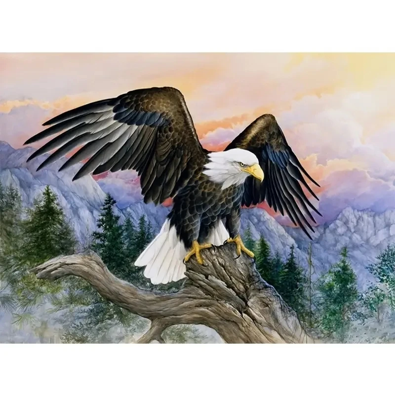 5D Diamond Painting Animal Eagle Diamond Embroidery DIY Hand Inlay and Paste Mosaic Crafts Student Handicraft Class Practice Gif
5D Diamond Painting Animal Eagle Diamond Embroidery DIY Hand Inlay and Paste Mosaic Crafts Student Handicraft Class Practice Gif