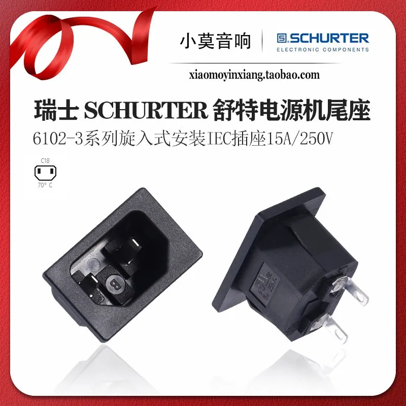 Swiss imported Schuko 6102-3 AC power IEC rear socket machine tail seat
Swiss imported Schuko 6102-3 AC power IEC rear socket machine tail seat