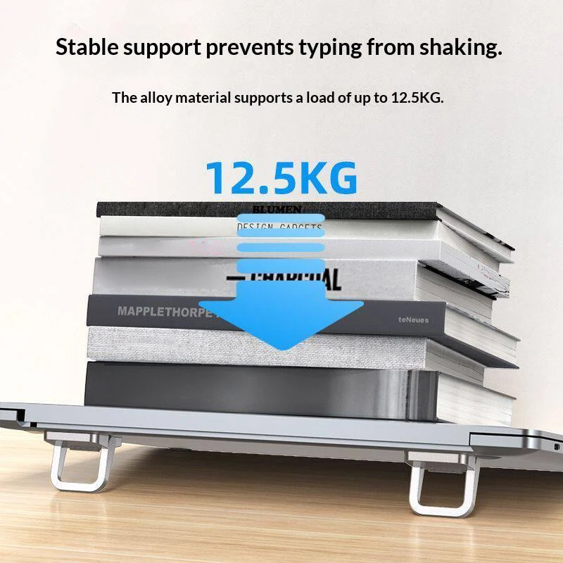 Mini Laptop Stand Portable Holder Foldable Nvisible Notebook Bracket Ventilated Design for Office Home School Desk
Mini Laptop Stand Portable Holder Foldable Nvisible Notebook Bracket Ventilated Design for Office Home School Desk