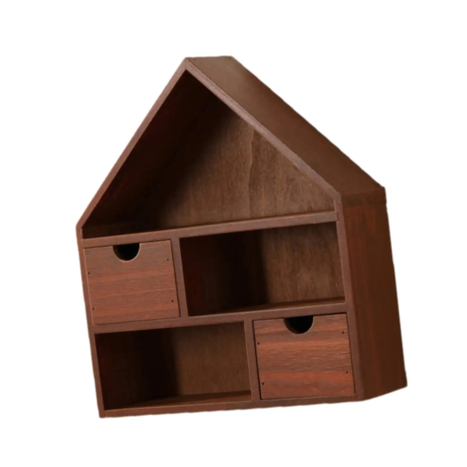 Hanging Display Shelf Organizer, Wall Mounted , Wooden House Display Box for Figurines, Figures, Small Clocks
Hanging Display Shelf Organizer, Wall Mounted , Wooden House Display Box for Figurines, Figures, Small Clocks