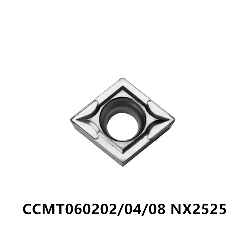 CCMT060202 NX2525 CCMT060204 CCMT060208 Твердосплавные вставки Инструменты для токарных станков с ЧПУ Внутренний токарный держатель Cermet CCMT 0602
CCMT060202 NX2525 CCMT060204 CCMT060208 Твердосплавные вставки Инструменты для токарных станков с ЧПУ Внутренний токарный держатель Cermet CCMT 0602