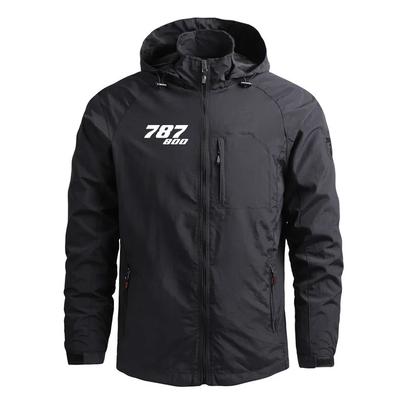 Hooded Flight Aviation Outerwear 787-800 Windbreakers Lightweight Pilots Casual Men Jackets Coats
Hooded Flight Aviation Outerwear 787-800 Windbreakers Lightweight Pilots Casual Men Jackets Coats