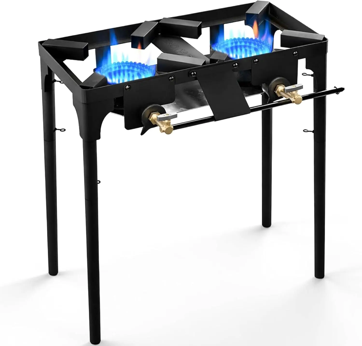 Double Propane Burner with Adjustable Height 4-Tier Legs for Outdoor Cooking – High Pressure Camping Stove, Cast Iron Portable Stove Top
Double Propane Burner with Adjustable Height 4-Tier Legs for Outdoor Cooking – High Pressure Camping Stove, Cast Iron Portable Stove Top