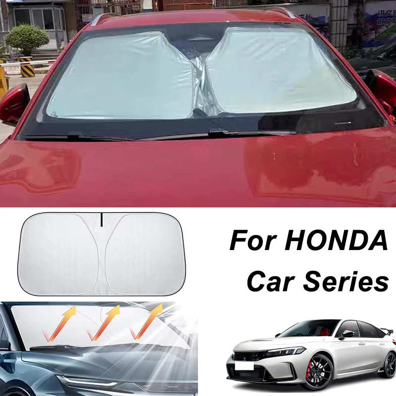 Car Front Windshield Sunshade For Honda Civic Accord CRV HRV Fit Jazz City Passport Pilot UV Protection Sun Shade Interior Parts
Car Front Windshield Sunshade For Honda Civic Accord CRV HRV Fit Jazz City Passport Pilot UV Protection Sun Shade Interior Parts