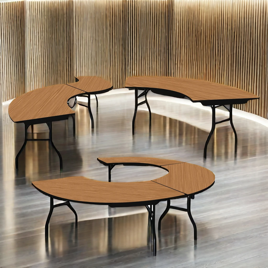 fs-Versatile S-Shape Folding Dining Table for Outdoor Events for Restaurants Hotels Schools Weddings Made From Durable Plywood!
fs-Versatile S-Shape Folding Dining Table for Outdoor Events for Restaurants Hotels Schools Weddings Made From Durable Plywood!