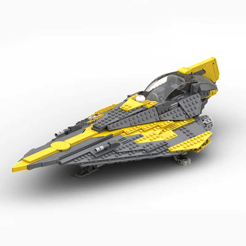 890pcs MOC Anakins Delta 7B Heavy Jedi Starfighter Star Battle Model Building Blocks Architecture Toys Christmas Gift Education
890pcs MOC Anakins Delta 7B Heavy Jedi Starfighter Star Battle Model Building Blocks Architecture Toys Christmas Gift Education