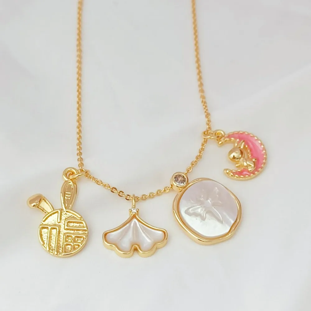 14-каратное позолоченное перламутровое тиснение листьев гинкго, стрекоза, подвеска в виде счастливого кролика, браслет, ожерелье, материал «сделай сам»
14-каратное позолоченное перламутровое тиснение листьев гинкго, стрекоза, подвеска в виде счастливого кролика, браслет, ожерелье, материал «сделай сам»