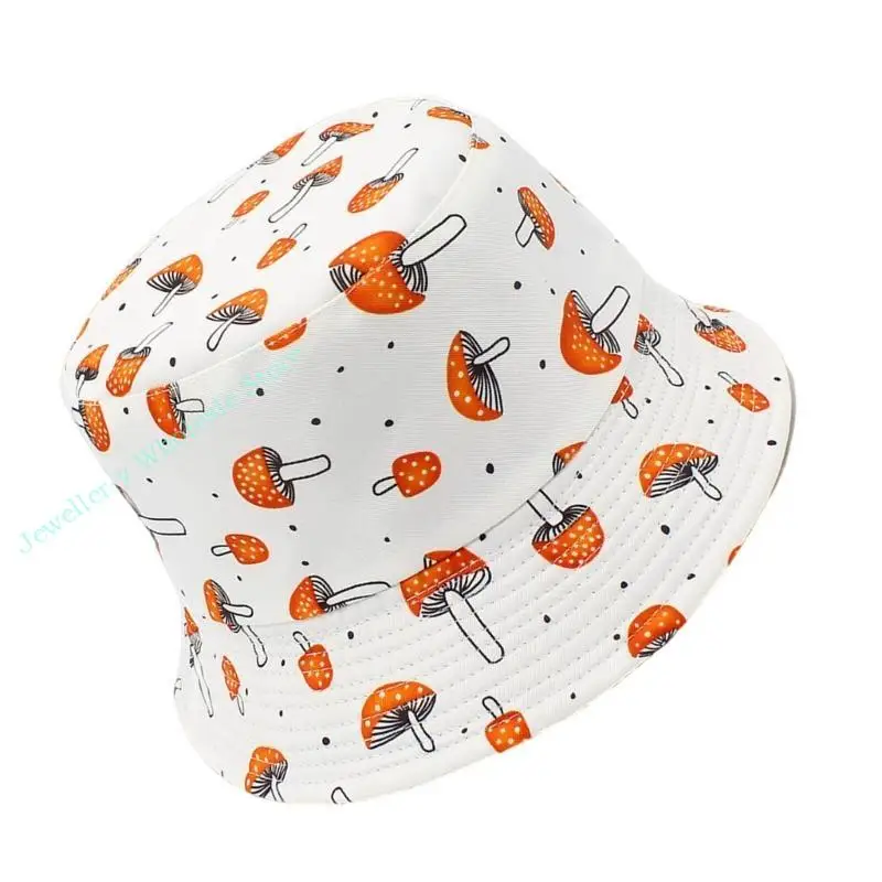 R7UF Unisex Reversible Bucket Hat Fisherman Hat for Casual Wear Breathable Sunshade for Teenagers Mushroom Print
R7UF Unisex Reversible Bucket Hat Fisherman Hat for Casual Wear Breathable Sunshade for Teenagers Mushroom Print