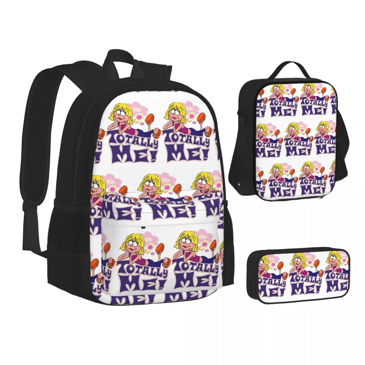Lizzie Mcguire Cartoon Backpacks Students Bookbag School Bags Children Rucksack Lunch Bag Pen Bag Three-Piece Set
Lizzie Mcguire Cartoon Backpacks Students Bookbag School Bags Children Rucksack Lunch Bag Pen Bag Three-Piece Set