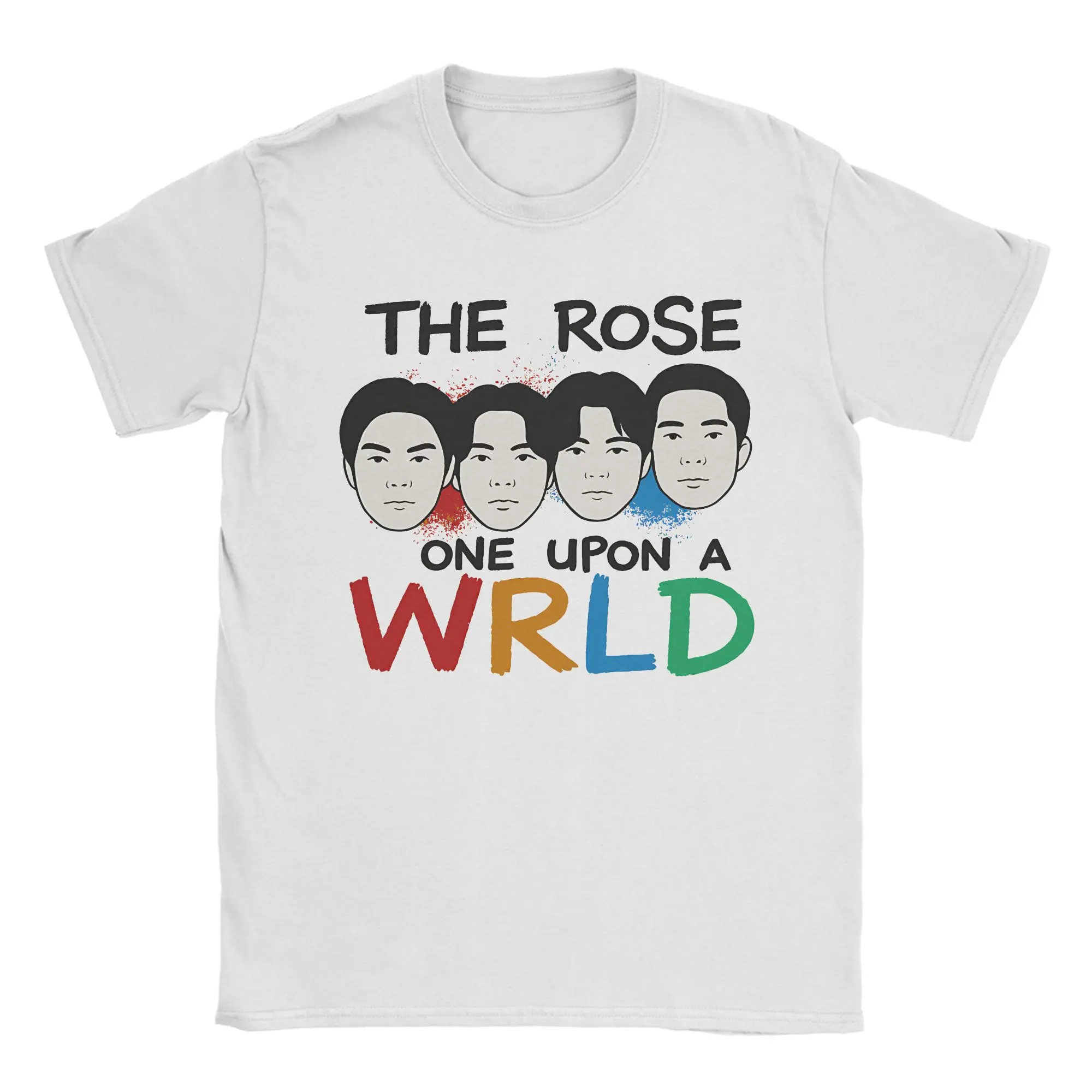 Men Women Graphic Printed The Rose Once Upon AWRLD kpop T Shirt Tee Pure Cotton T-shirts Clothes
Men Women Graphic Printed The Rose Once Upon AWRLD kpop T Shirt Tee Pure Cotton T-shirts Clothes