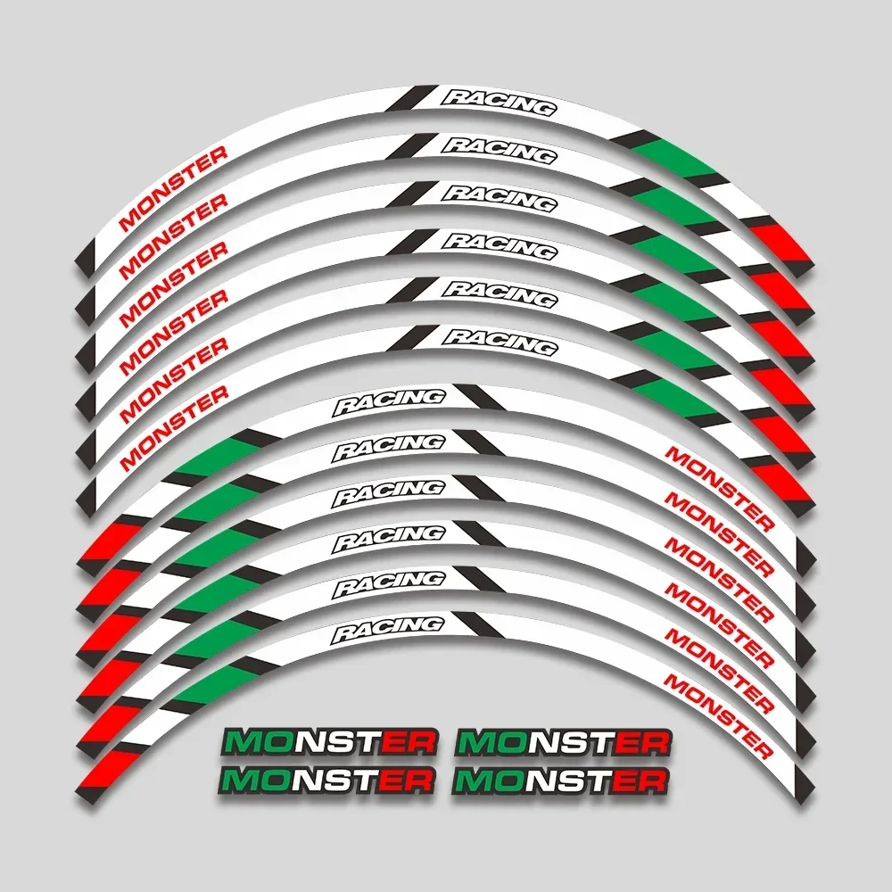 For DUCATI MONSTER 695 696 795 796 1100 1100S 797 821 Motorcycle Accessories Stickers Rim Decal Wheel Reflective Stripe Sticker 
For DUCATI MONSTER 695 696 795 796 1100 1100S 797 821 Motorcycle Accessories Stickers Rim Decal Wheel Reflective Stripe Sticker