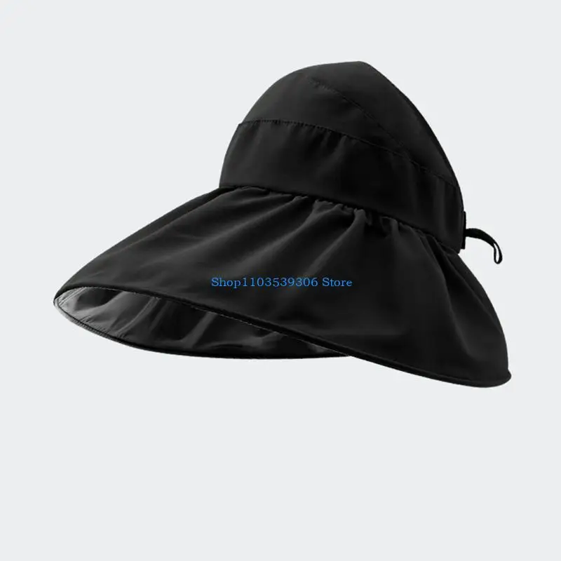 400A Sun Visors for Women Wide Brim Sun Hat Open Top Beach Hats UPF50+ Sun Protections Foldable Summer Sun Hats
400A Sun Visors for Women Wide Brim Sun Hat Open Top Beach Hats UPF50+ Sun Protections Foldable Summer Sun Hats