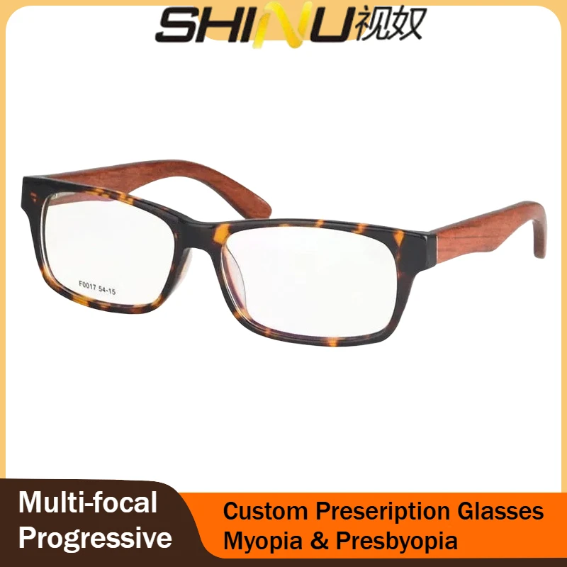 SHINU мужские очки из натурального дерева, оправа для очков, прогрессивные очки для чтения, мужские линзы из смолы по рецепту, мультифокальные прозрачные сверху
SHINU мужские очки из натурального дерева, оправа для очков, прогрессивные очки для чтения, мужские линзы из смолы по рецепту, мультифокальные прозрачные сверху