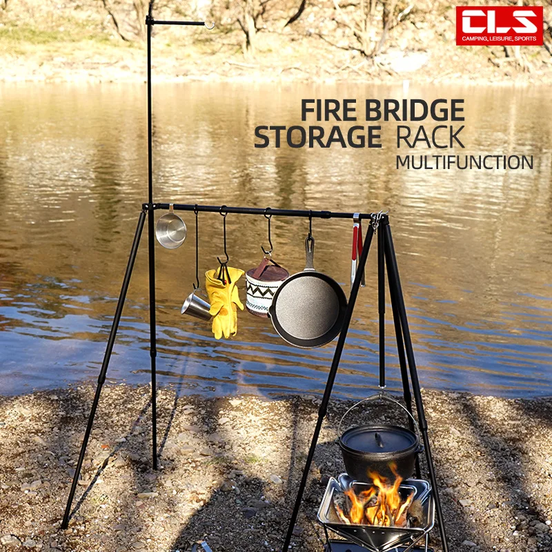 CLS Outdoor Multifunctional Shelf Camping BBQ Incinerator Shelf Folding Tripod Stand Camping Clothes Drying Hanger Shelf
CLS Outdoor Multifunctional Shelf Camping BBQ Incinerator Shelf Folding Tripod Stand Camping Clothes Drying Hanger Shelf