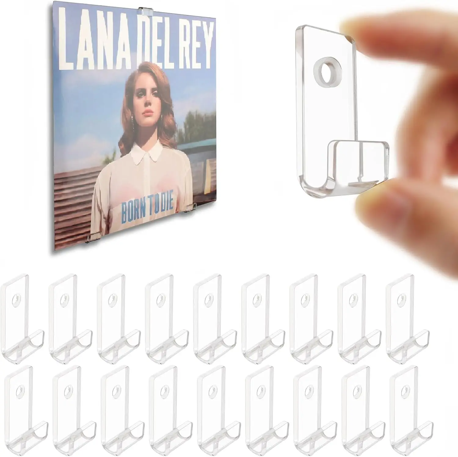 Vinyl Record Display Shelf Wall , 18 Pack Acrylic Vinyl Holder Wall Display Stand Record Album Shelves Wall Mounted Display for
Vinyl Record Display Shelf Wall , 18 Pack Acrylic Vinyl Holder Wall Display Stand Record Album Shelves Wall Mounted Display for